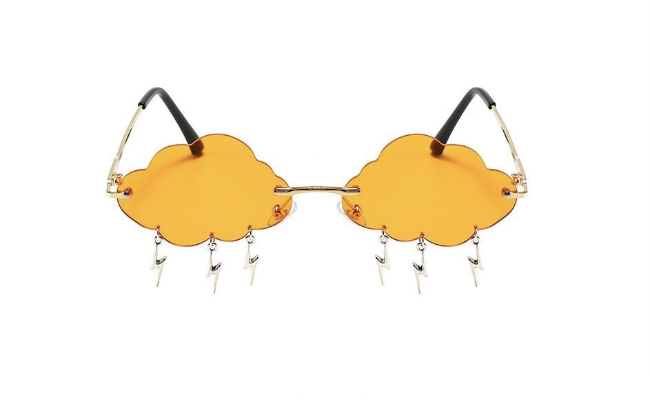 Orange cloud Sunglasses