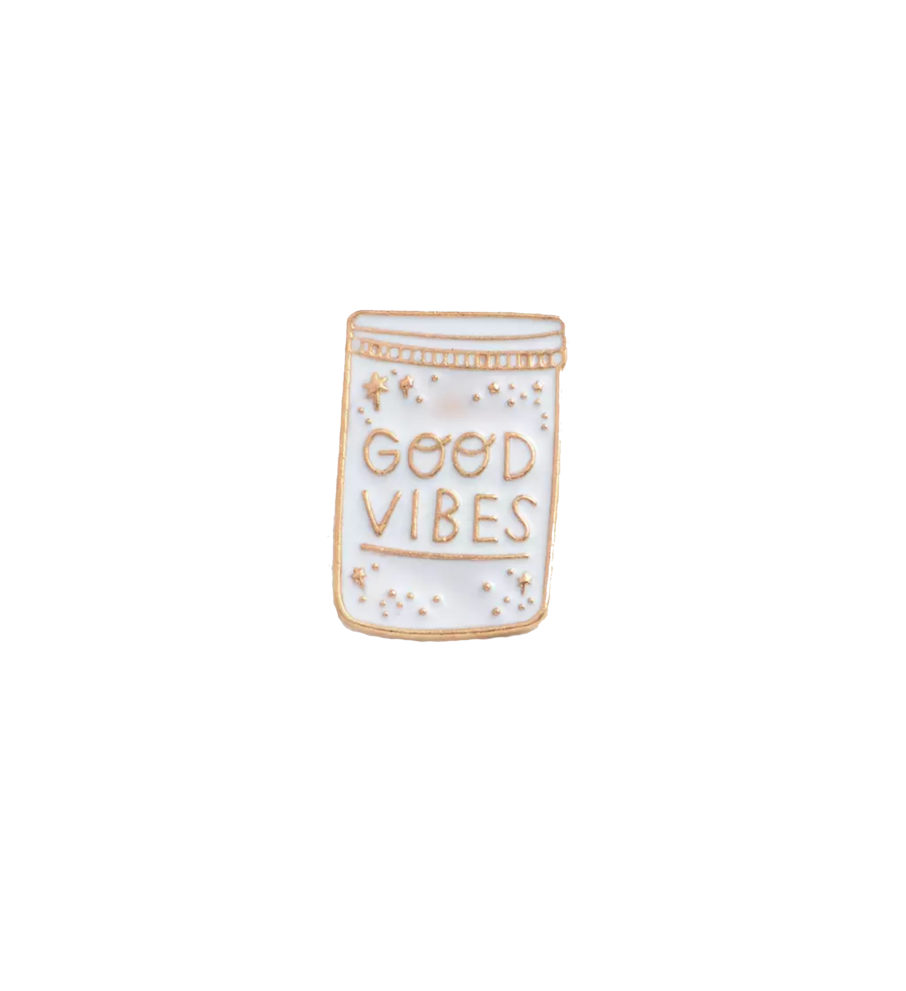 Good Vibes Jar Pin