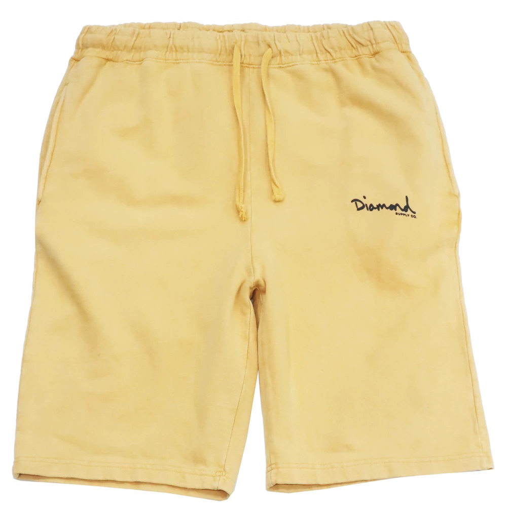 Yellow Diamond Shorts