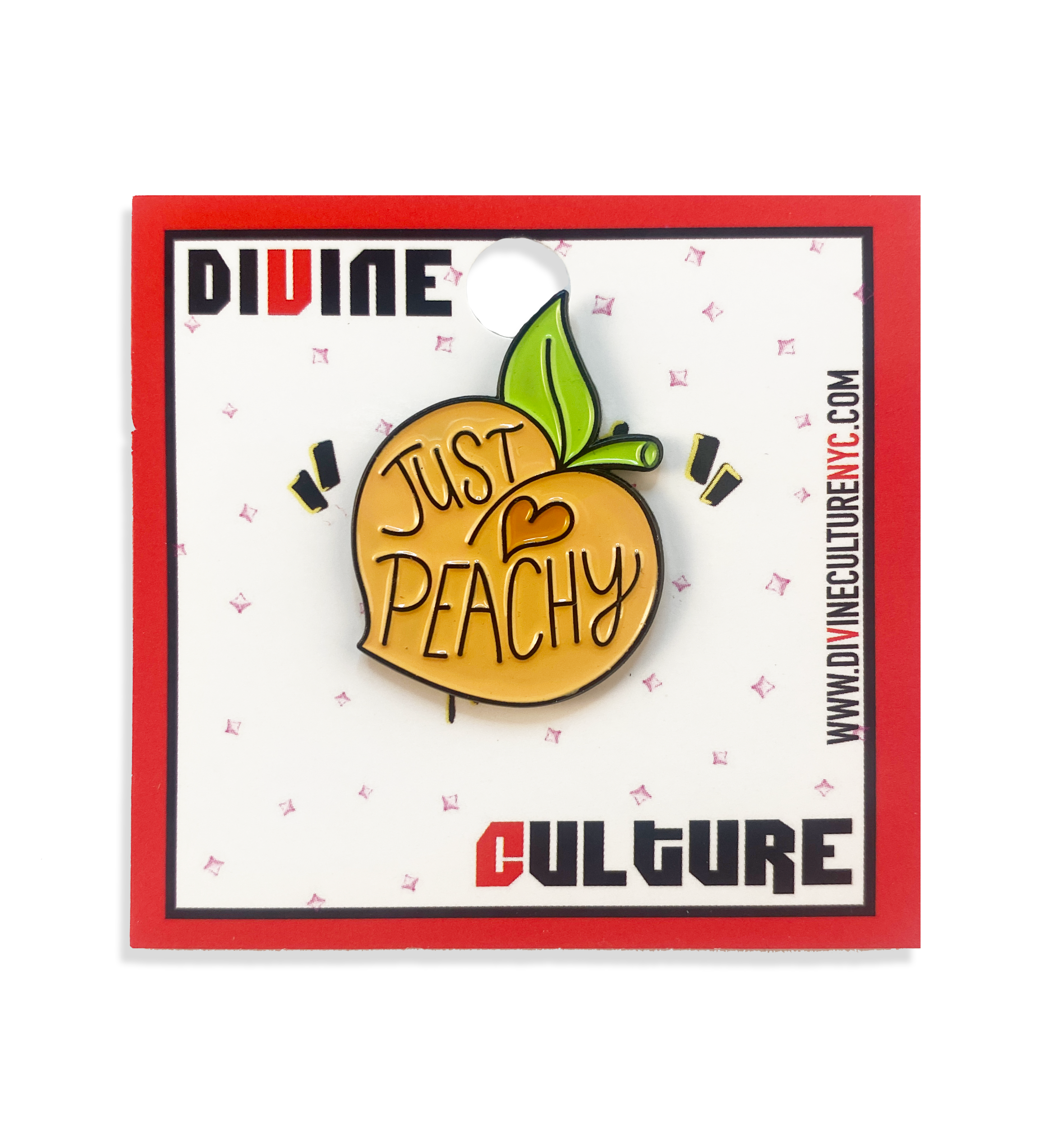 Just Peachy Pin