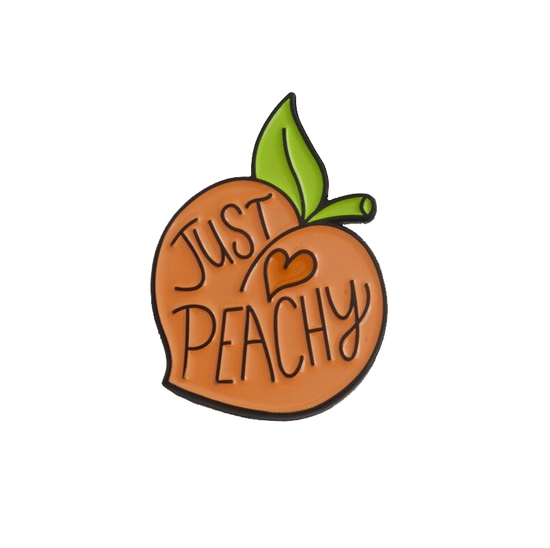 Just Peachy Pin