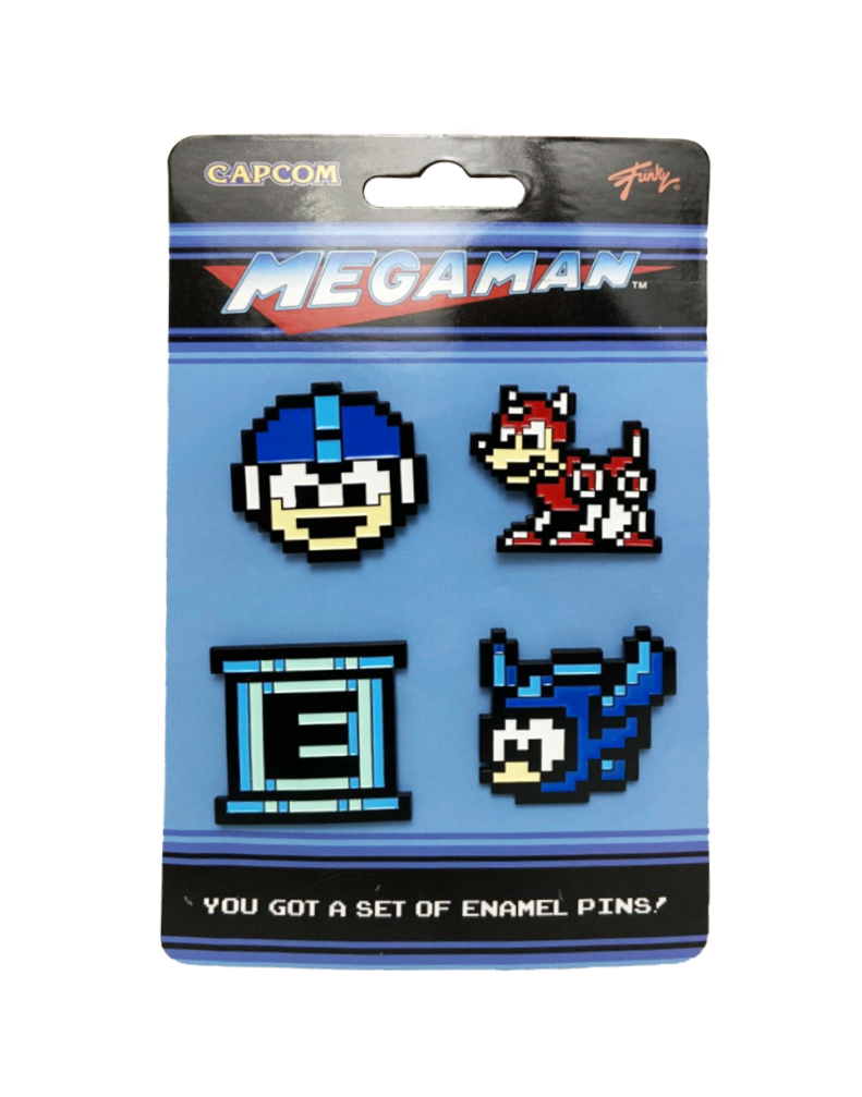 Mega Man/Mega Pin Pack of 4
