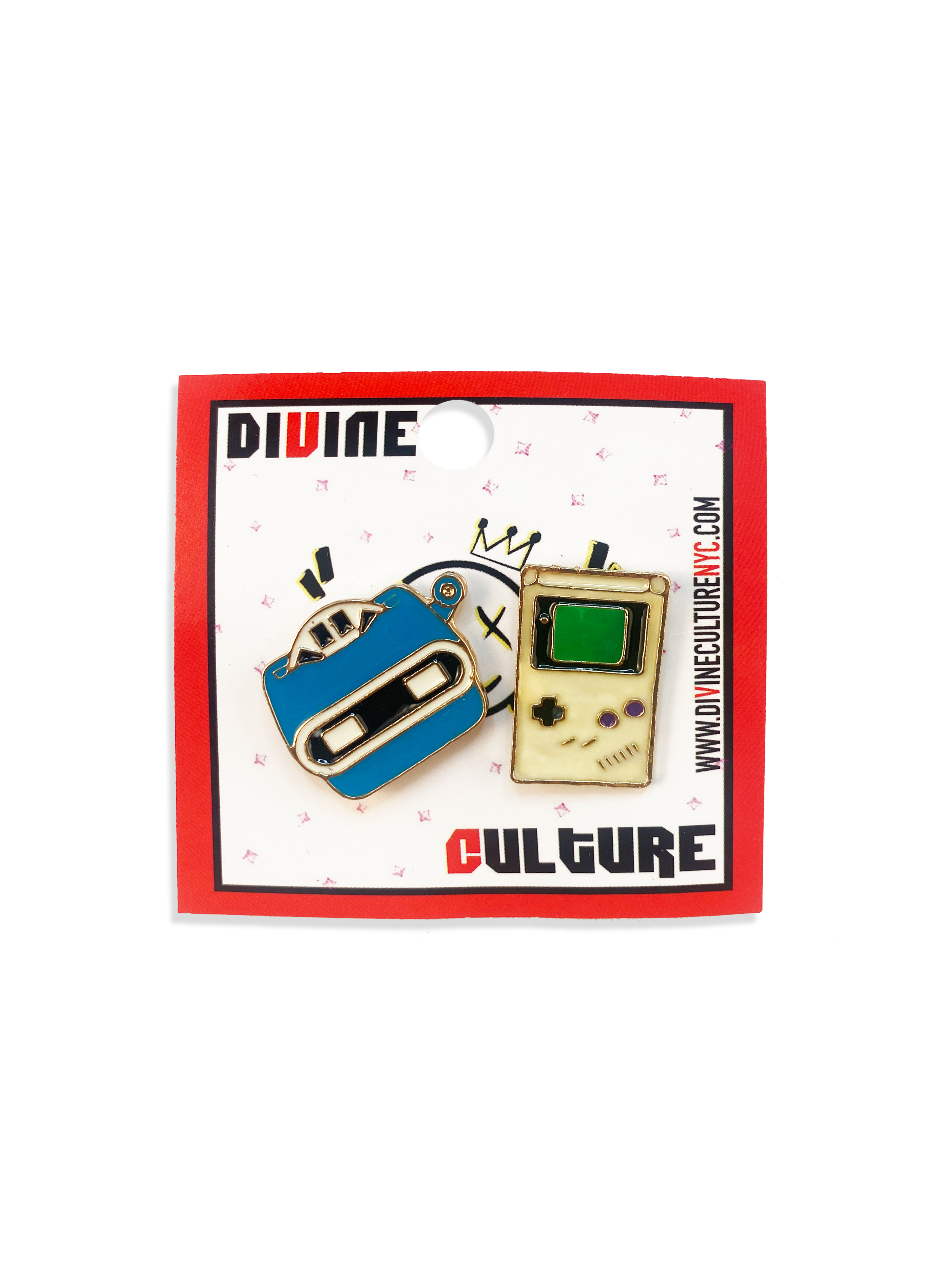 Retro Console Pin Set