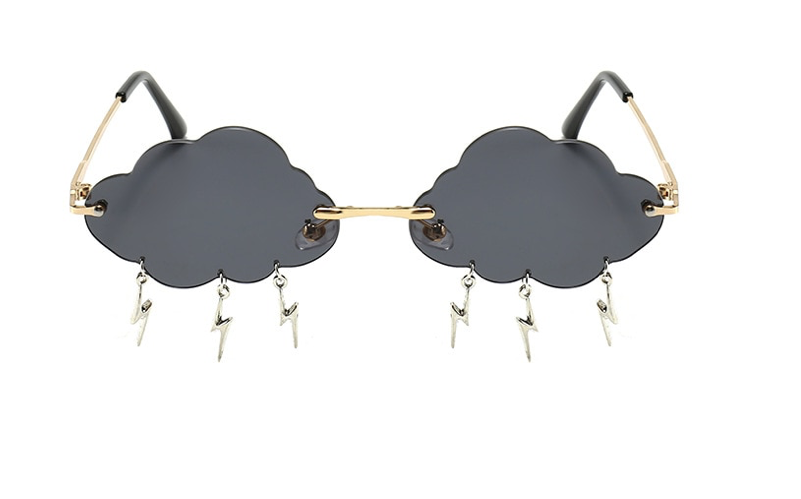 Black Cloud Charm Sunglasses