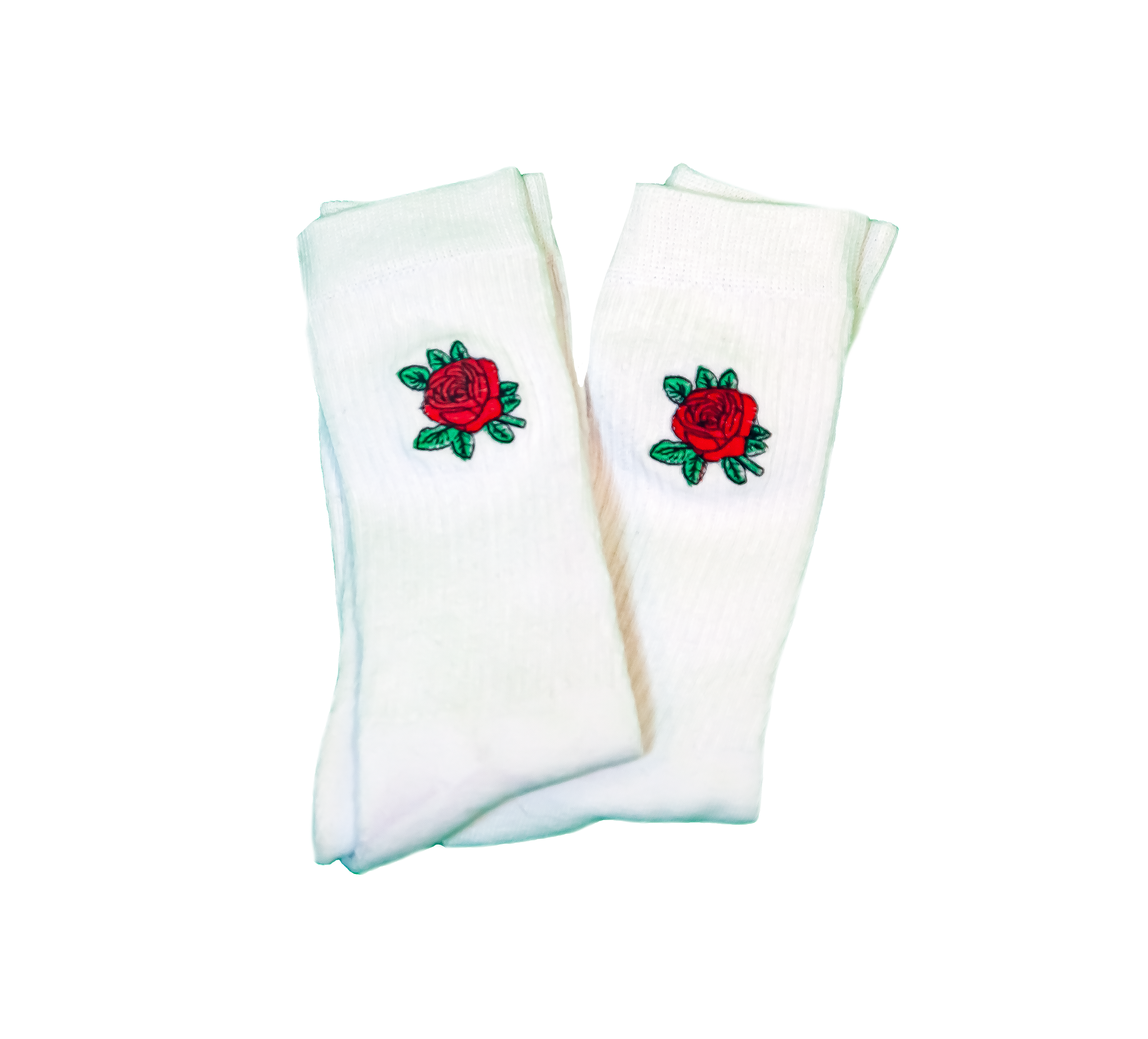 Mens Rose Tube Socks