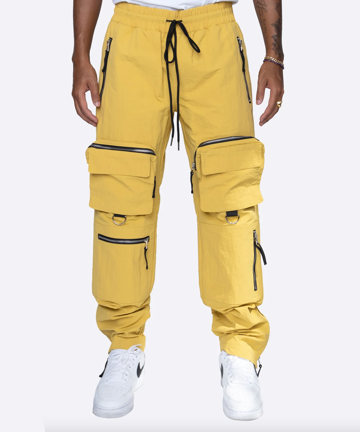 EPTM Yellow Bomber Cargo Pants