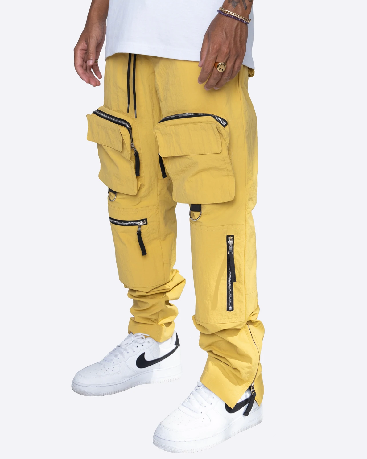 EPTM Yellow Bomber Cargo Pants