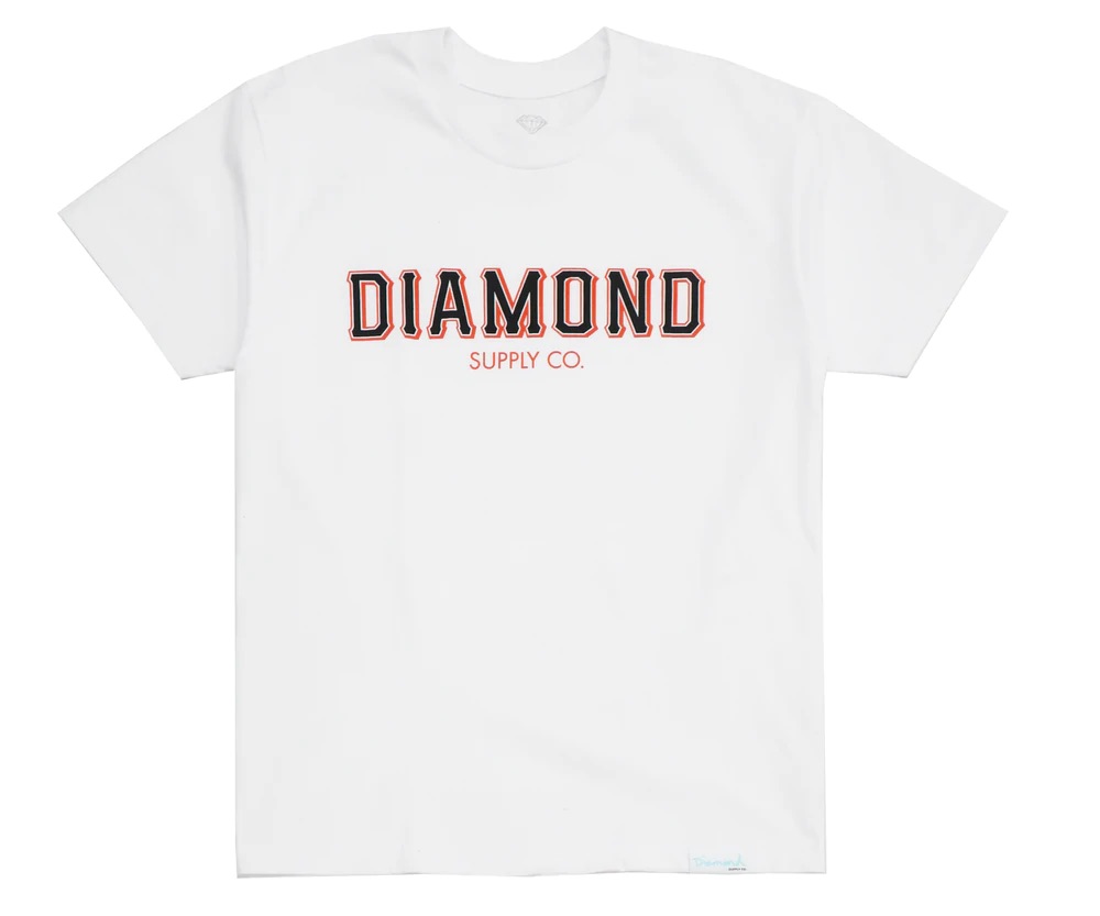 Diamond Tee “White”