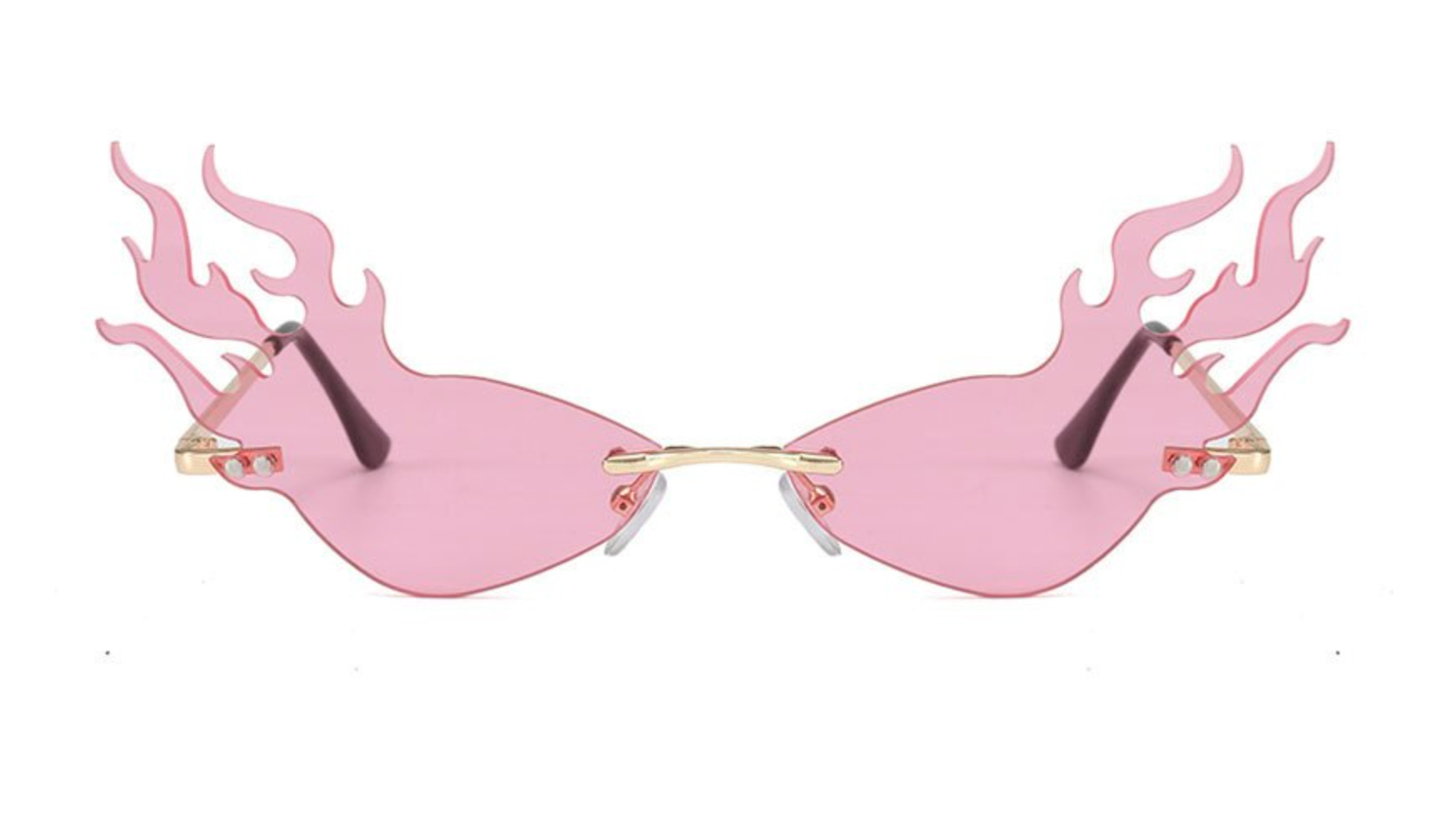Pink Fire Sunglasses