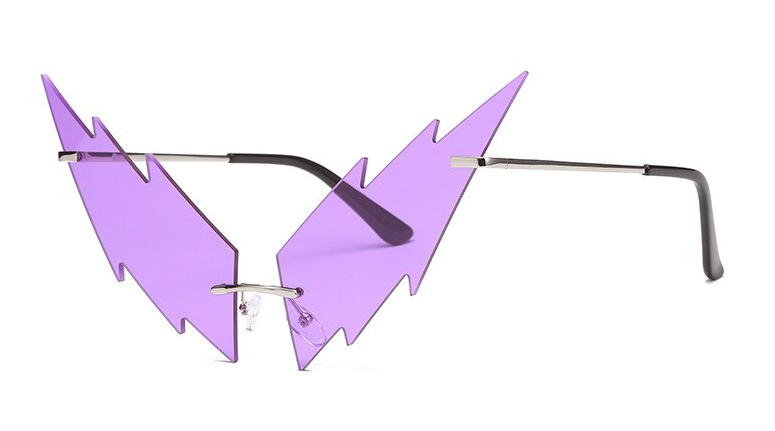 Purple Bolt Sunglasses