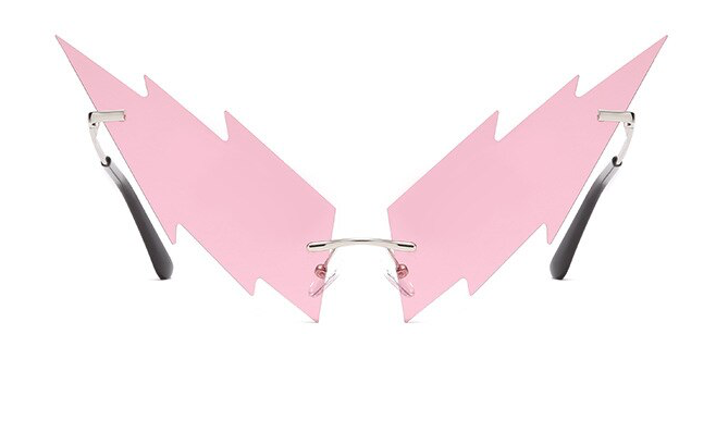 Pink Bolt Sunglasses