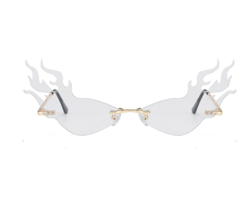 Clear Flame Sunglasses