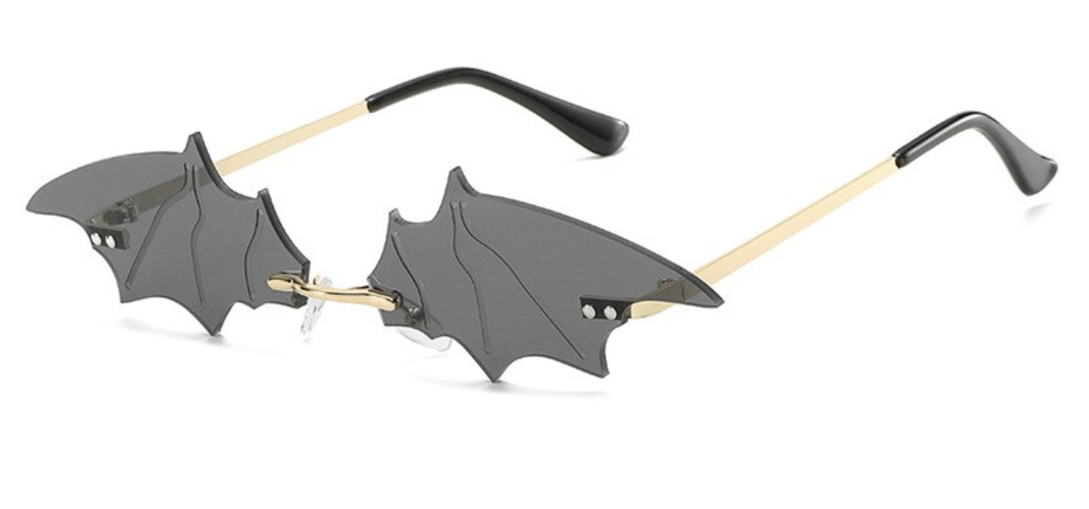 Black Batwing Sunglasses