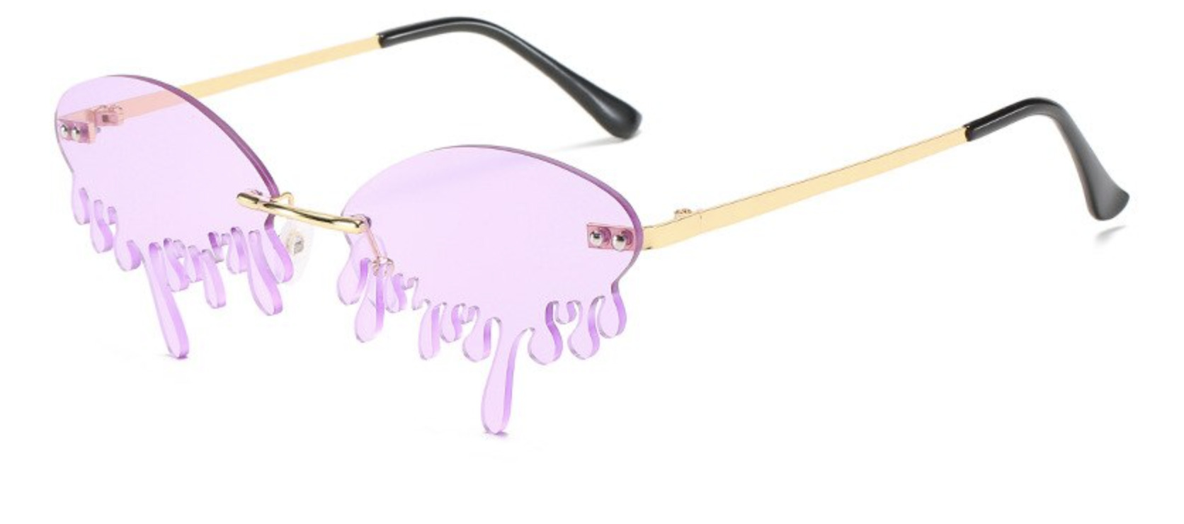 Purple Drip Sunglasses