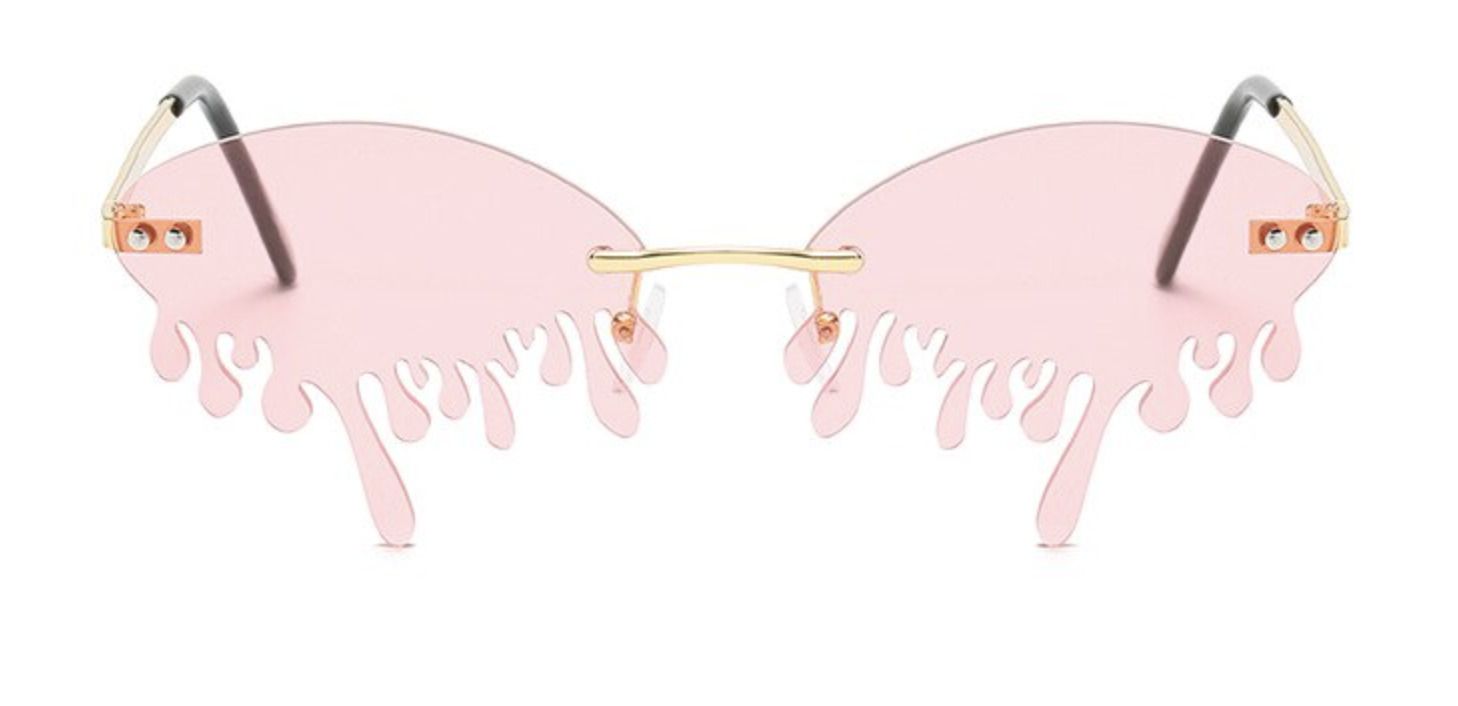 Pink Drip Sunglasses