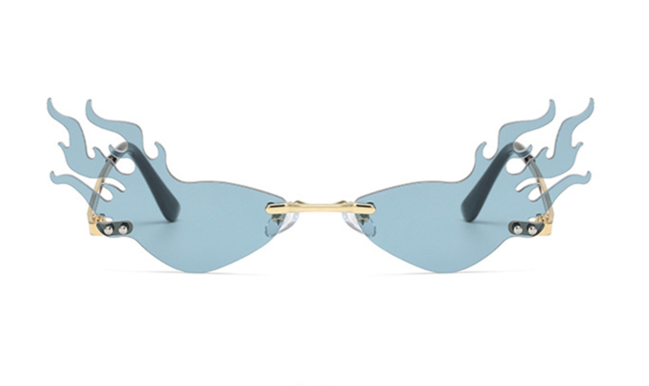 Blue Fire Sunglasses