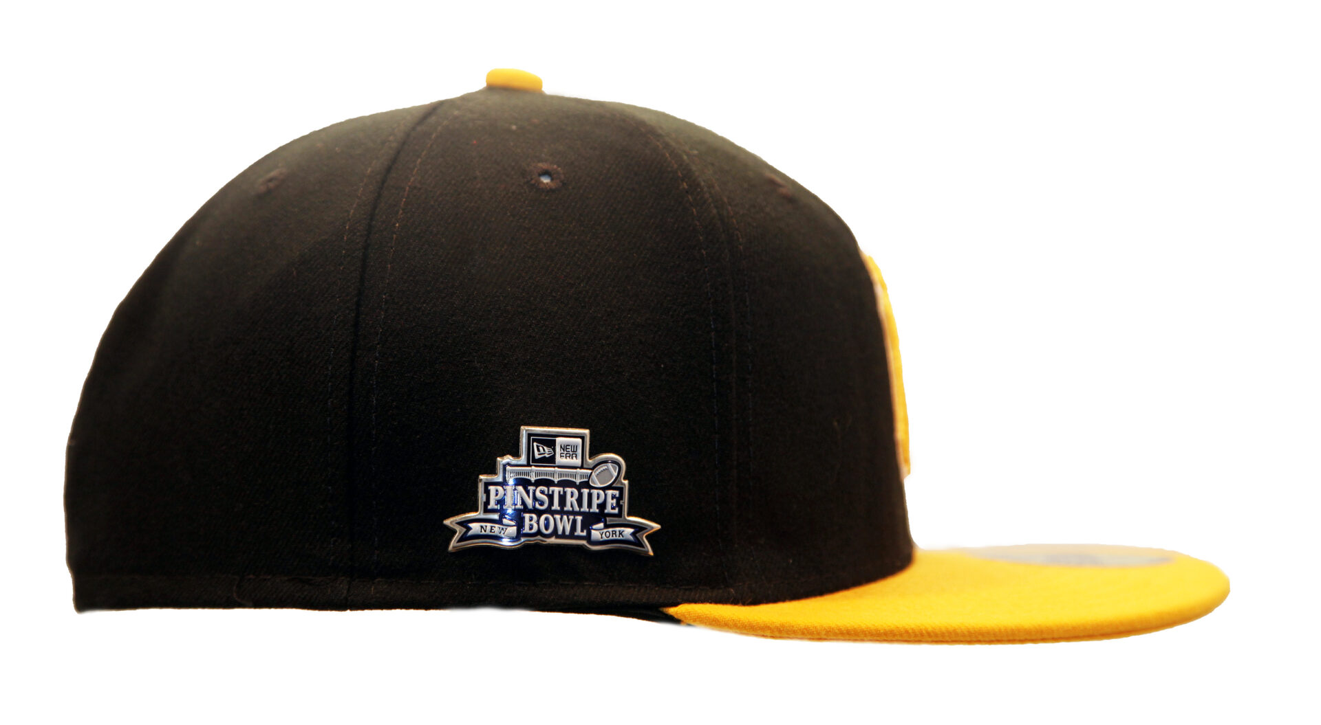 Black & Yellow New Era Yankee Fitted