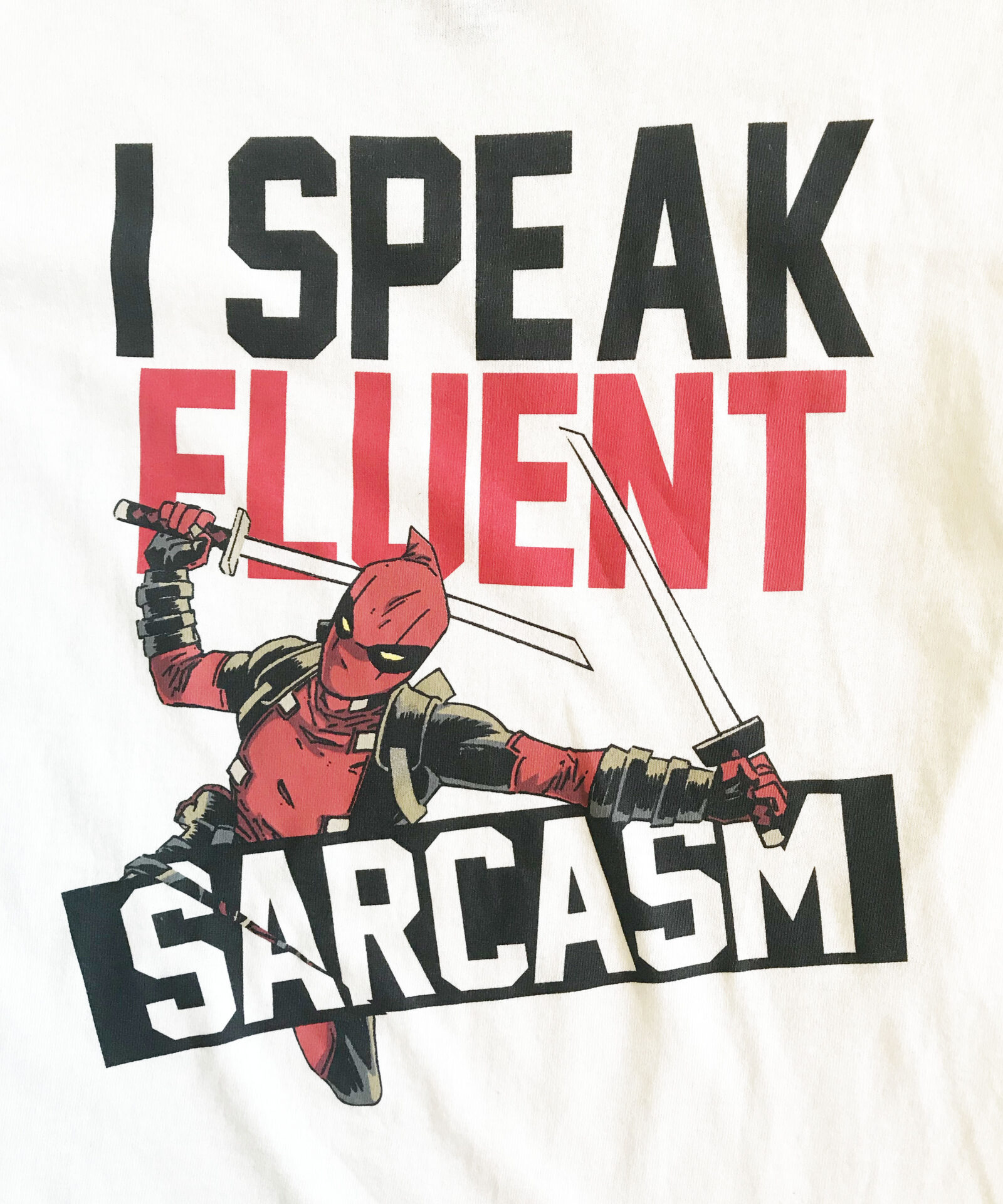 Dead Pool Sarcasm Tee